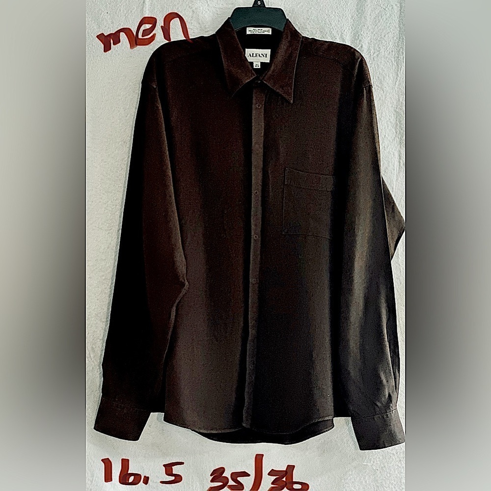 MENS PERSIAN PLUM COLORED DRESS SHIRT
